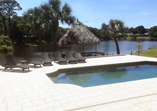 Pool Remodel After