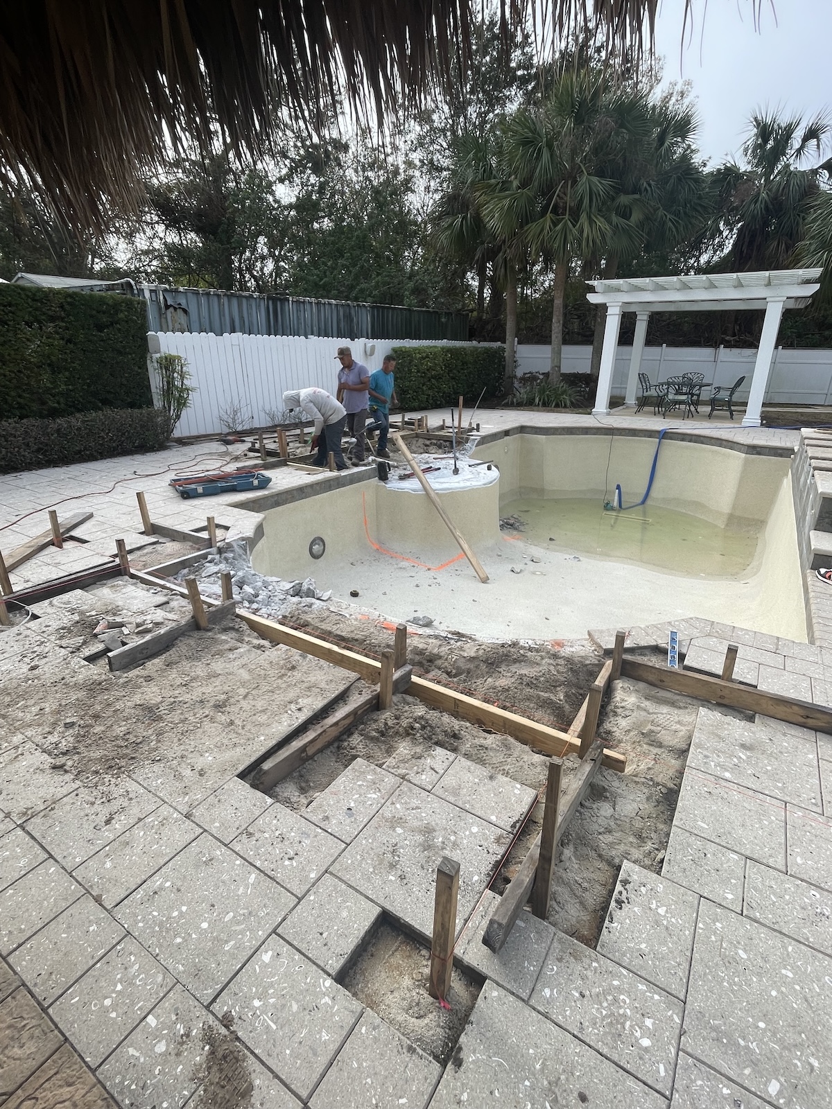 Pool remodel