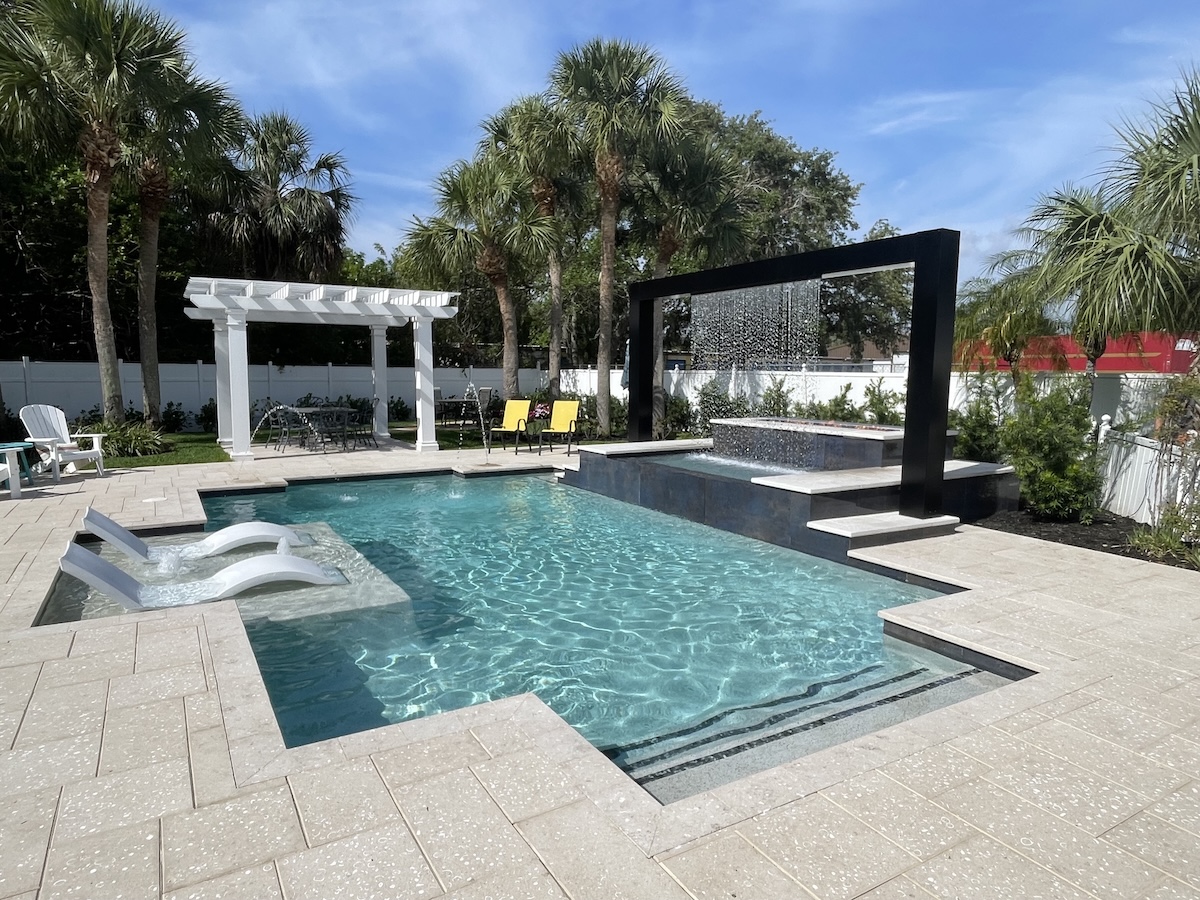 Pool remodel
