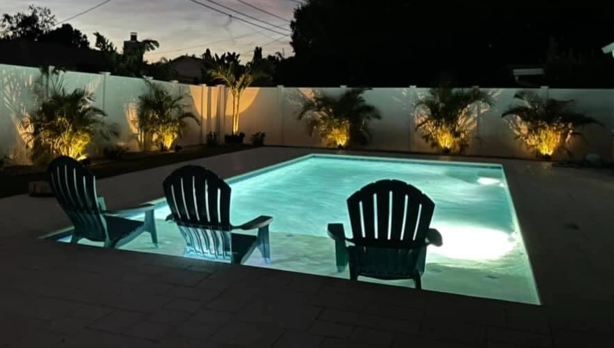 LED pool lighting